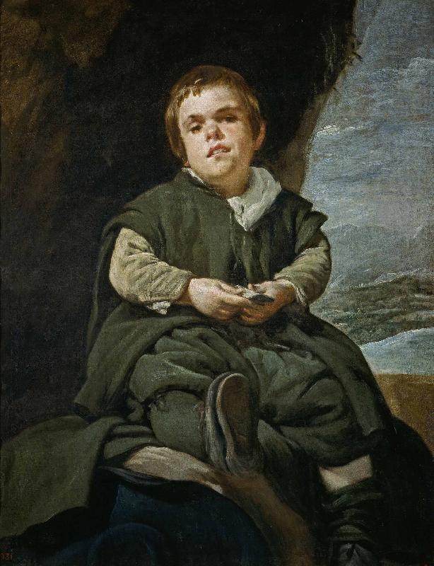 Portrait of Francisco Lezcano, Diego Velazquez